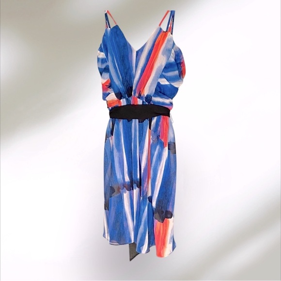 Candie’s Blue/Multicolor Dress XL - Picture 2 of 16